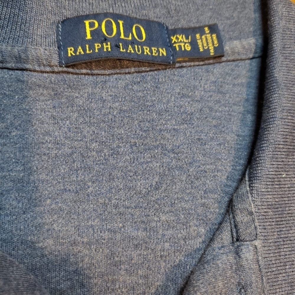 Polo Ralph Lauren Navy Super Soft Stretch Polo - Picture 4 of 5